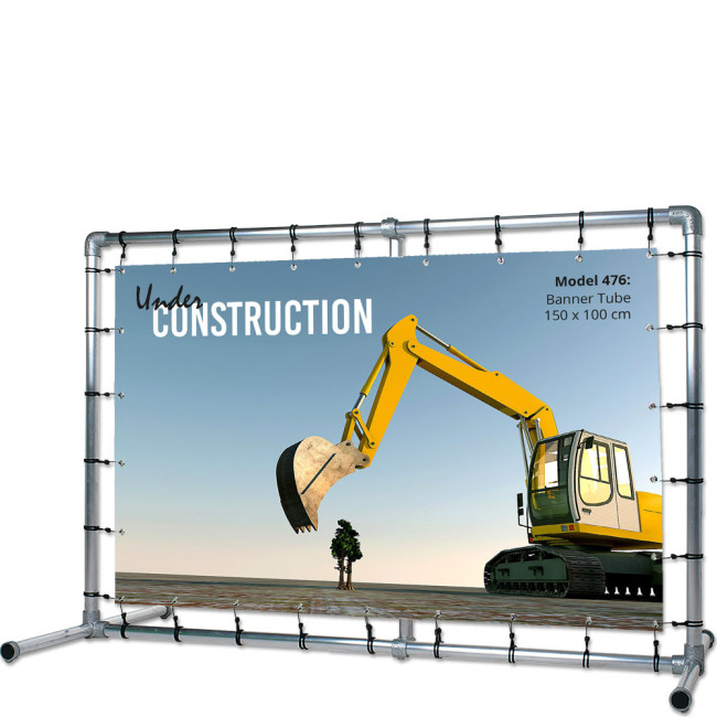 Freistehender Rahmen - für 150x100cm Banner