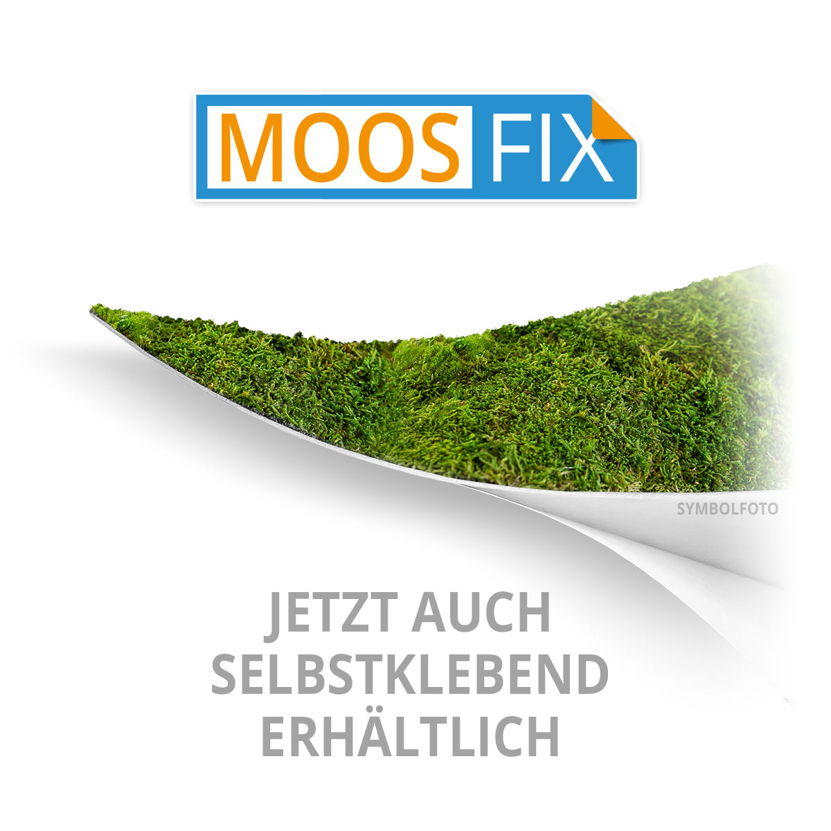 Waldmoos Vollmoos-Logos / Schriften - Hartschaum